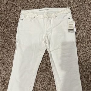 Michael Kors white jeans